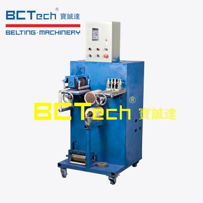 China BCTech industrial steel structure pu/rubber belt grinding machine for sale