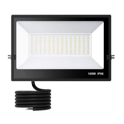 China 100W IP66 Waterproof Outdoor Landscape Floodlight Customized Color White 2700K to 6500K LED Flood Light for sale