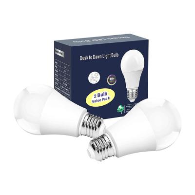 China Unborn Hotel 12W E26 E27 Base LED Bulb A19 Automotive Smart LED Bulb Automotive Twilight On LED Bulb for sale