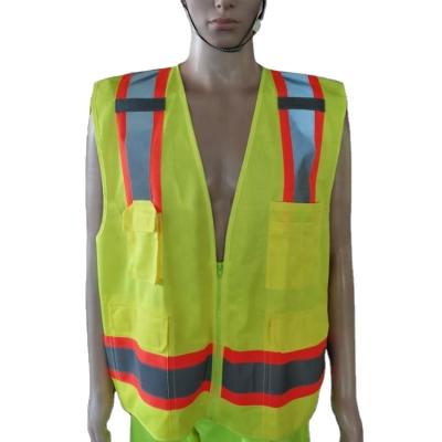 China 2015 USA Market Mesh High Visibility HI FORCE Vest Pockets ANSI 107 for sale