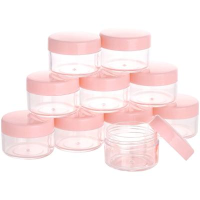 China Hot Sale 20g Cosmetic Portable Face Cream Plastic Empty Bottle for sale