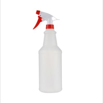 China 500ml Cosmetic High Capacity Flowers Gardening HDPE Plastic Spray Disinfectant Bottle for sale