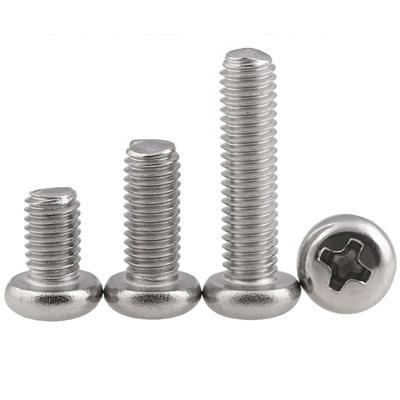 China Long Pan Head Phillips Head Machine Extra Pan Screws for sale