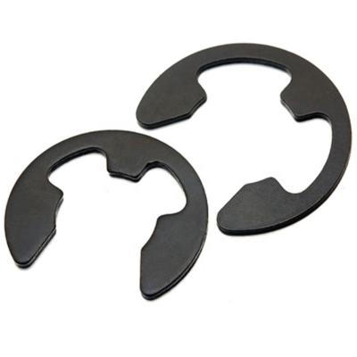 China Milled split ring for axle circlip e-type steel for sale