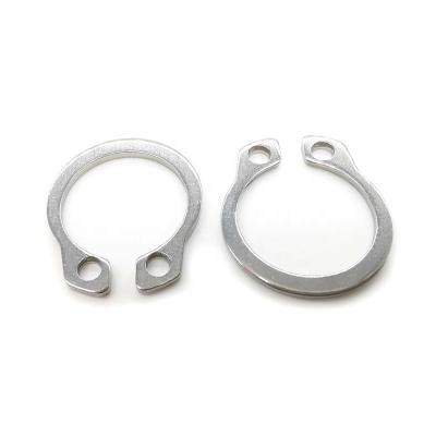 China Milled Stainless Steel Elastic Outer Snap Ring For Axle C Snap Ring for sale