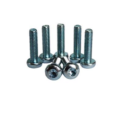 China ISO14583 Pan Hex Socket Pan Flat Head Carbon Steel Machine Screw OEM Torx Support for sale