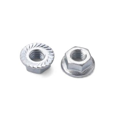 China HEX Machine Factory Manufacturer Hexagon Nuts With Flange Stainless Steel DIN6923 for sale