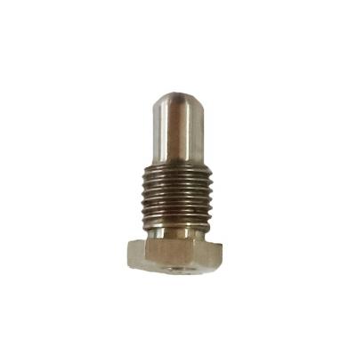 China HEX Custom Machinery Spare Parts With Wire Hex Socket Screw Bolt CNC Stainless Steel Stock Support for sale