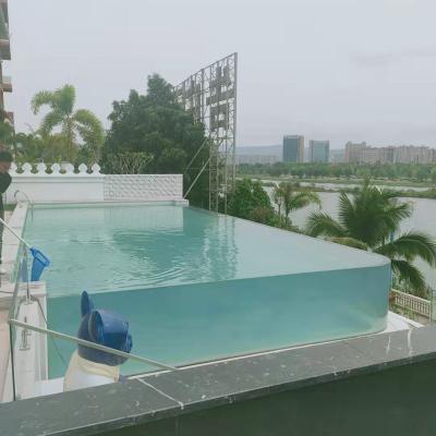 China Customized Viable Transparent Curved Acrylic Panels For Aquarium Acrylic Pool for sale