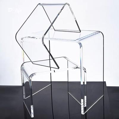 China new design modern style acrylic desk and chair for sale for sale