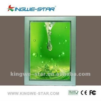 China Acrylic and alumium aluminum led lenticular light box for sale