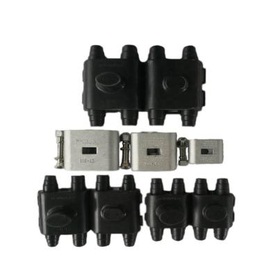 China Conductor Electrical Power Fittings C Clamps Wire Connection Type for sale