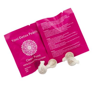 China Vaginal Cleaning Endocrinal Balance health care insertion yoni natural organic pearl yoni pearl stick plant outlet support wholesale brand female herbs for sale