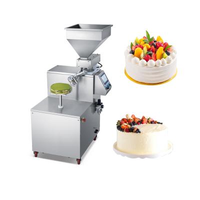 China High Speed ​​Automatic Round Mooncake Cake-Decorating-Machines Cake Icing Machine for sale