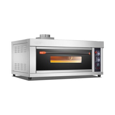 China Factory Price 2022 Stainless Steel Traditional Baking Equipment 3-Deck 6-Tray Electric Bread Making Oven Bakery Equipment Bake for sale