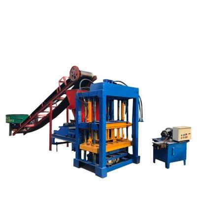 China Block Making Machine QT4-25BH Brick Making Machine Hydraulic Brick Making Machine Brick Making Machine Price In Zimbabwe for sale