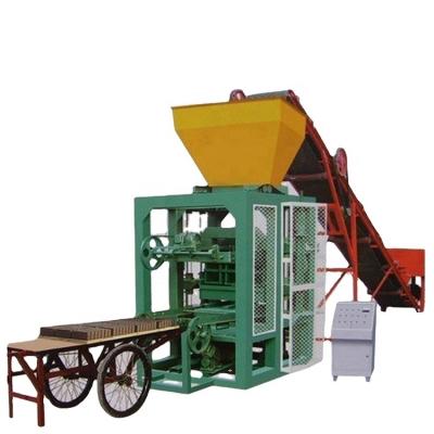 China Construction worksÂ   QT4-26 Semi-automatic Small Block Brick Making Machine Price List for sale