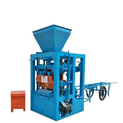 China Block Making Machine Environment Brick Machine Cement Block Molding Machine Price In Nigeria QT4-26 for sale