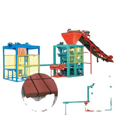 China Block Making Machine Mini Brick Machine, Semi Automatic Brick Making Machine Price, Block Making Machine Brick QT4-26 for sale