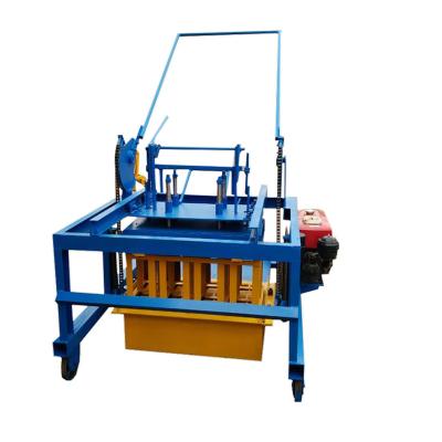 China Block Making Machine Mini Egg Laying Layer Cement QMY4-45 Concrete Fly Ash Brick Block Maker Making Machine for sale