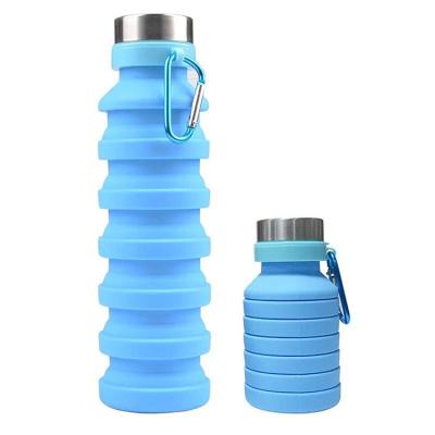 China 2020 Viable Best Selling Collapsible Silicone Water Bottle Collapsible Silicone Water Bottle for sale