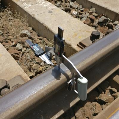 China Rail Maintenance Digital Rail Wear Gauge Ruler Digital Railroad Wear Gauge for sale