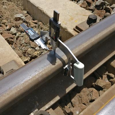 China Device For Railhead Profile Customize Railway Wear Gauge For Head Rail Gauge Loss for sale