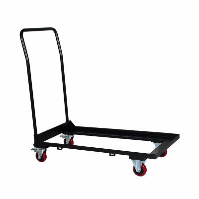 China The handle can be removed & Inserted High Quality 500kg Load Capacity Hotel Event Wedding Banquet Beach Camping Stacking Truck/Wagon/Folding Chair Cart for sale