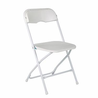 China hot sale UV-resistant cheap price plastic chairs folding for party dining event steel fold chairs parties white metal plastic folding chair for sale