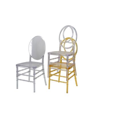 China Mid Century Modern Cheap Furniture Armless Polycarbonate Dining Chair Crystal Transparent Plastic Clear Acrylic Ghost Chair for sale