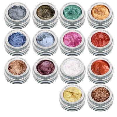 Chine Professional Multi-purpose Glitter Wet Eyeshadow Highlighter Romantic High Pigment Mineral Cosmetics à vendre