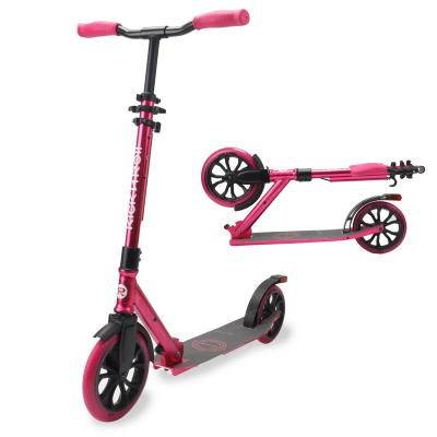 China Youth Aluminum Kick Scooter Teen Scooter With 230mm Big Wheel For Age 8+ for sale