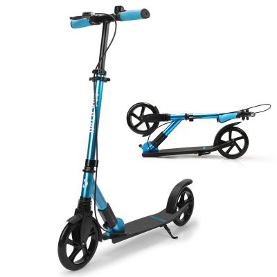 China Youth KICK'Ne ROLL Kick Scooter Teen Scooter with Large Handbrake Wheels for Kids, Teens and Adults for sale