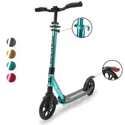 China KICKNROLL Youth Kick Scooter With 200mm Big Wheel Self Balance Front Suspension For Teen Adult for sale