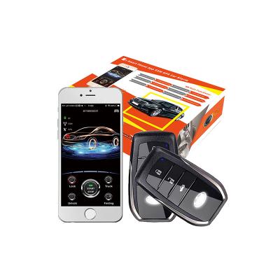 China New 2G Gps GM/M Smart Remote Starter Engine Start Stop Entry System Keyless Remote Control Car Alarm for sale