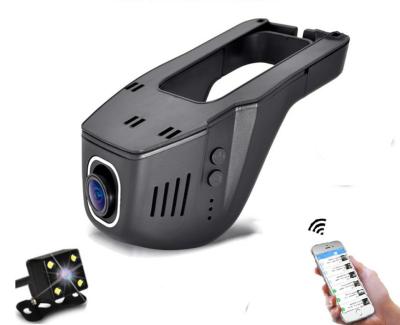 China Black box car dvr car recorder waterproof screen front car camera recorder wifi mp4 for sale