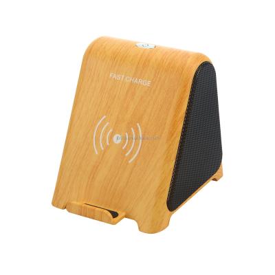 China AirPlay Three-in-One Mobile Phone Bracket Dual-Speaker Subwoofer Speaker Commercial Wireless Charging Gift for sale