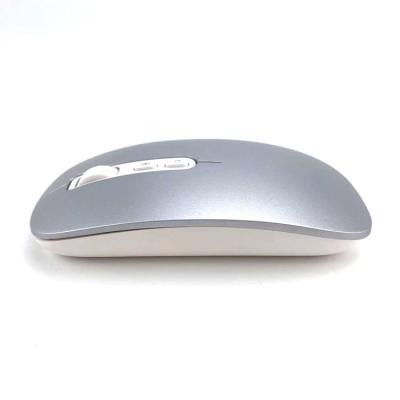 China Mini Private Dual DPI One Key Return Desktop Type-C Charging 5key Wheel Ultra-thin Wireless Mute Apron 2.4G Optical Mouse for sale