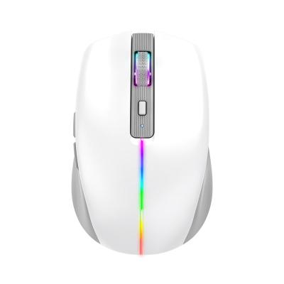 China Type-C Mouse 2.4G 6 Head Silent Mute Model New Private Colorful Bright Wireless Spot RGB Backlit Charging USB Mouse Factory for sale