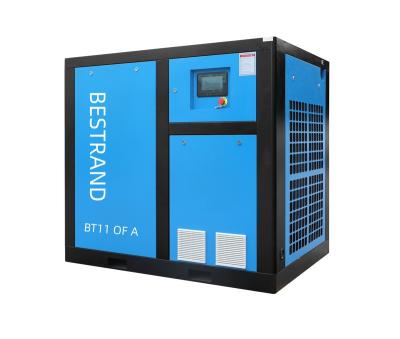 China A BESTRAND BT11 Lubricated Oil Free Screw Air Compressor for sale