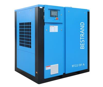 China A BESTRAND BT22 Lubricated Oil Free Screw Air Compressor for sale