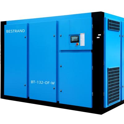 China BESTRAND BT 132 W Lubricated Oil Free Screw Air Compressor for sale