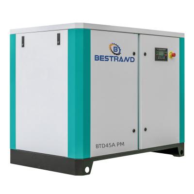 China BESTRAND Lubricated Oil-inject permanent magnet screw air compressor BTD45A PM. for sale