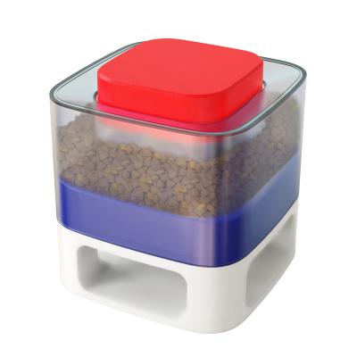 China Viable the square cat and dog feeder. automatic interactive pet driver Alimentador Para perros dog driver for sale