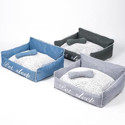 China Four Seasons Sustainable Dog Kennel Universal Small Dog Pet Detachable Bed for sale