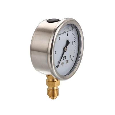 China Hydraulic Industries Pressure Gauges For Industrial Plumbing & Heating for sale