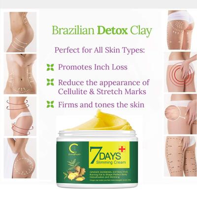 China Factory Custom Private Label 50ml Weight Loss Cream Accelerates Fat Burning Body Ginger Slimming Cream Te koop