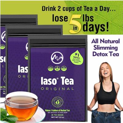 China OEM/ODM Service Minch 102 Days Laso Tea Weight Loss Slimming Detox Slim Tea en venta