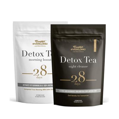 China 28 Days Morning and Night Weight Loss Tea Herbal Detox Weight Loss Tea Slimming Drink Beauty Slimming Tea for sale