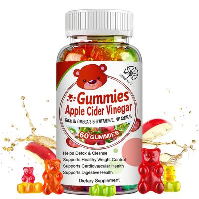 China 10pcs Low Sugar Vitamins Apple Cider Vinegar Gummies Candy For Weight Loss Apple Cider Vinegar Gummy Vitamins Te koop